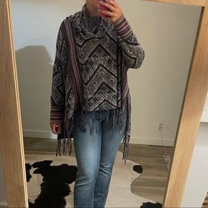 🎀SOLD🎀Free People Fringe Sweater
